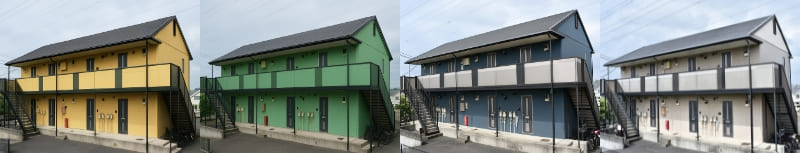 外装の色イメージ写真