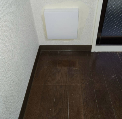 フローリング工事の施工前